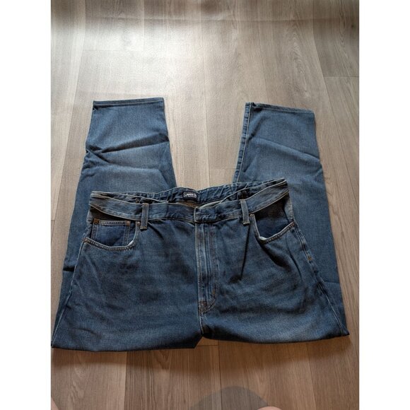 Lands End Mens Traditional Fit Square Rigger Jeans 44T Denim Blue NWT - Picture 1 of 6